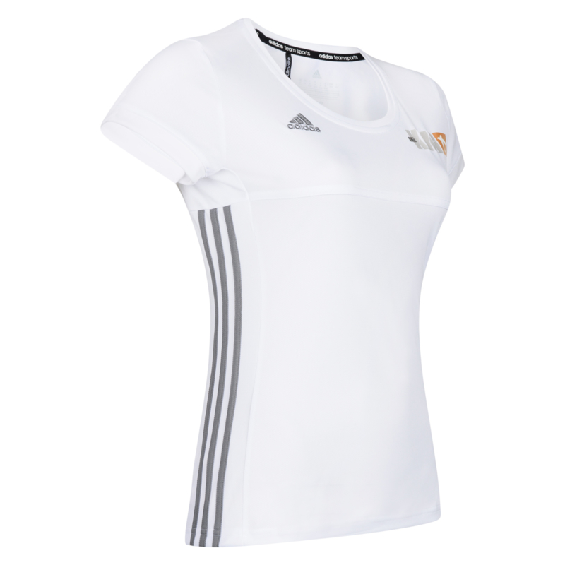 adidas shirt dames wit