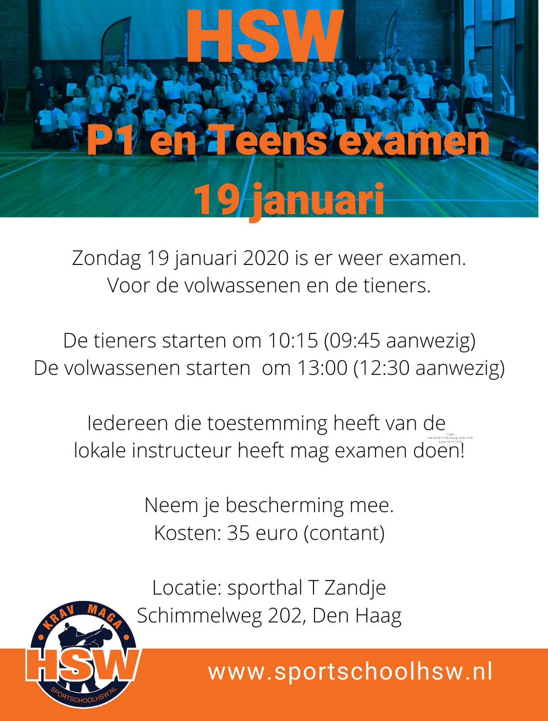 examen 19 januari foto